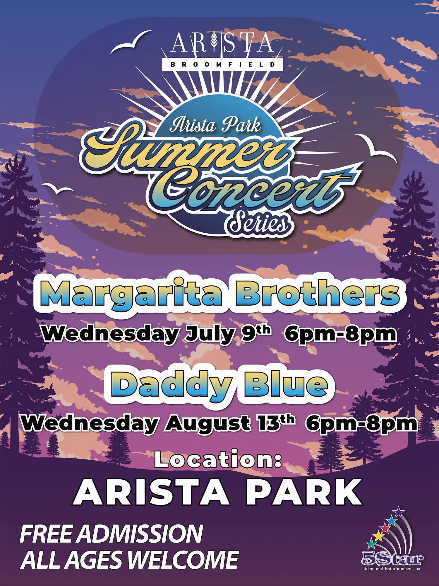 Wiens capital_Arista_Summer concert series posters-01